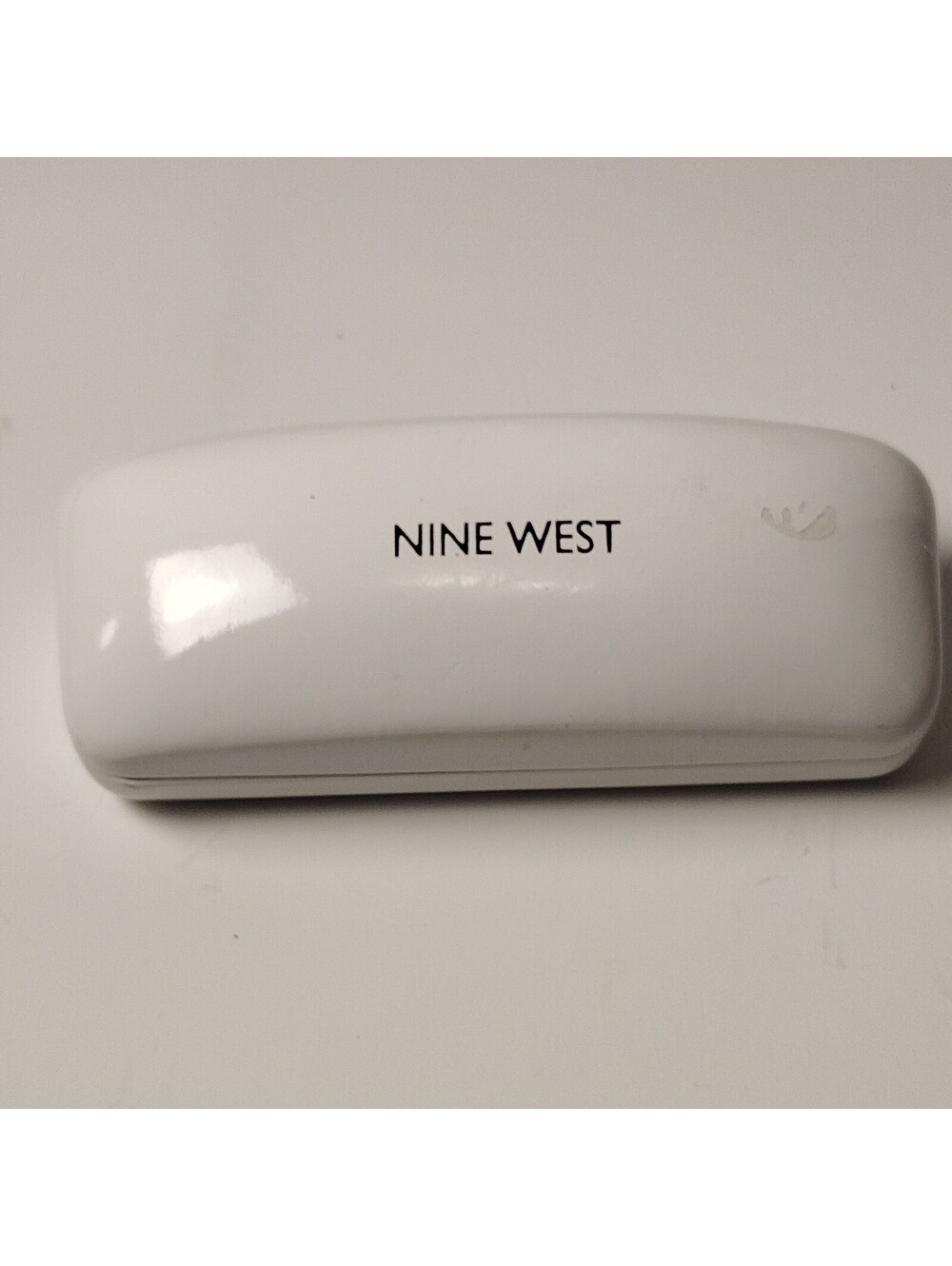 Nine West White Eyeglasses/Sunglasses Hard Case